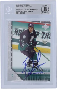 Autographed Ryan Getzlaf Ducks Hockey Slabbed Rookie Card Item#12465065 COA - Picture 1 of 3