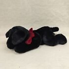Russ Berrie Ginger Black Labrador Lab Dog 16" Plush Stuffed Animal Realistic