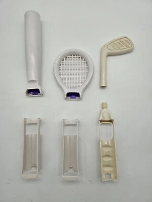 Nintendo Wii Sports Accessories Baseball Bat Tennis Racket Golf Club Complete - Image 1 of 4