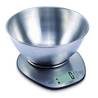 Exzact Electronic Kitchen Scale with a Mixing Bowl Stainless Steel -Digital - -