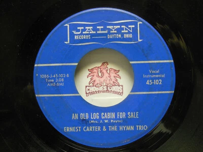  Ernest Carter Hymn Trio: First Christmas / Old Log Cabin For, 45 RPM Fair (I7) Foto 1 de 2