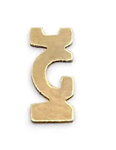  NOS MINT 14k Gelbgold GF Anfangsbuchstabe " G " für Schmuck Reparatur Einsatz  - Bild 1 von 4