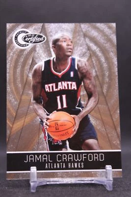 Jamal Crawford #42 2010-11 Panini Totally Certified Hawks SN/1849 - Image 1 of 2