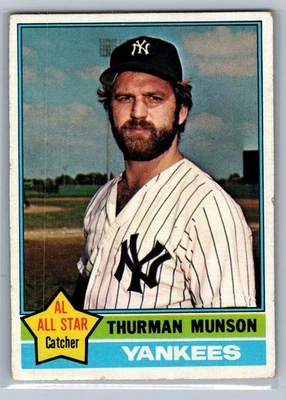 1976 Topps - Турман Мансон #650 - EX *TEXCARDS * - Изображение 1 из 2