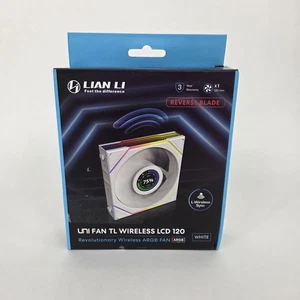 Lian Li UNI Fan TL LCD 120 Wireless (Reverse Blade) - Single Pack - 2.4 GHz - Afbeelding 1 van 7