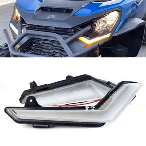 2PCS Front LED Turn Signal Signature Light For Can-Am Defender 2020+ /Commander - Picture 1 of 12