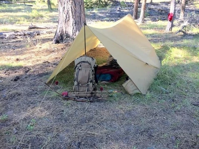 Jimmy Tarps-UL Hiker Ultra Lite Skyline Shelter Olive Drab Silpoly - Image 1 of 4