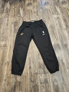 2022 Men's Nike Team Issued Cleveland Cavaliers Joggers Sweatpants Sz XL Black - Picture 1 of 7