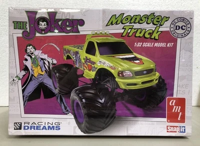 AMT 941-12 The Joker Monster Truck escala 1:32 Snap It Kit Foto 1 de 3