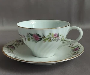 Vintage - Creative Fine China of Japan - Regency Rose #2345 Tea Cup & Saucer - Picture 1 of 10