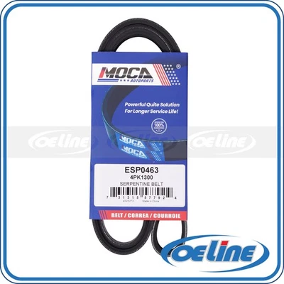 4PK1300 Serpentine Belt for Ford EcoSport Focus 2.0L Nissan Altima 2.5L Foto 1 de 4