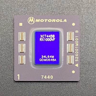 Motorola XC7445B RX1000VF CPU PowerPC 7440 G4 Processor 1000MHz 1GHz BGA360 - Image 1 of 3