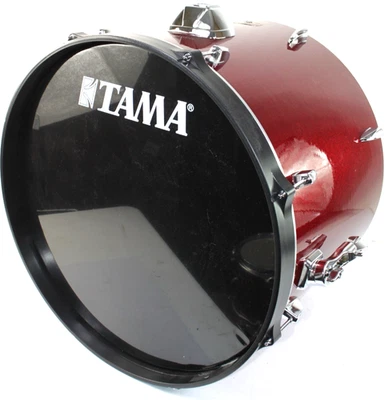 НУЖНЫ ЗАПЧАСТИ - TAMA Imperialstar 22 x 16 басовый барабан - блестящий красный #R4827 - Изображение 1 из 4