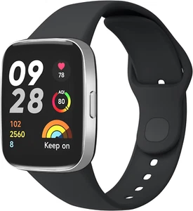 Cinturino per Xiaomi Redmi Watch 3 Active, Cinturini Silicone Morbido Braccialet - Foto 1 di 12