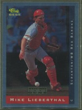 1993 Classic Best Young Guns #YG8 Mike Lieberthal Scranton/Wilkes-Barre Barons