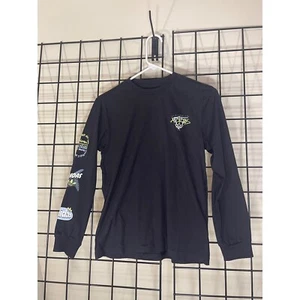 Adidas Originals Long Sleeve Graphic Tee Black Kids M Youth T-shirt long sleeve - Picture 1 of 7
