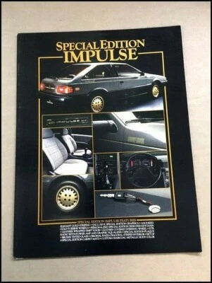 1983 Isuzu Impulse Special Edition 1-page Factory Car Brochure Leaflet Card Foto 1 de 2