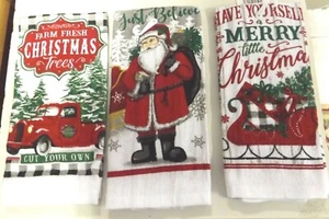 TOWELS / KITCHEN..HAND..HOLIDAY 15" X 25" - Picture 1 of 4