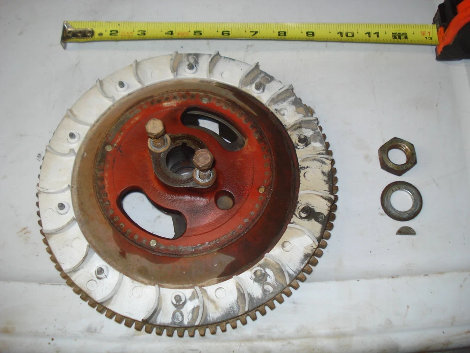 Arctic Cat Panther 399 Kohler 1970 volante rotor imanes magneto - ventilador roto Foto 1 de 4