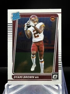 2021 Panini Donruss Optic - Rated Rookie #223 Dyami Brown (RC) - Picture 1 of 2