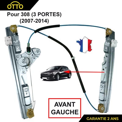 Front Left Window Regulator for PEUGEOT 308 I 3 DOORS 9221CW - Image 1 of 4