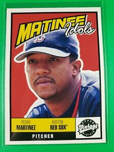 Pedro Martinez 2001 Upper Deck Vintage #M19 Matinee Idols Montreal Expos Boston 