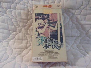 HIGH ROLLING IN A HOT CORVETTE VHS JOSEPH BOTTOMS JUDY DAVIS MUSIC BY SHERBET - Picture 1 of 11