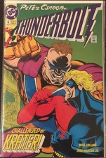Peter Cannon, Thunderbolt # 5 (1993) Vol 1 DC Comics Challenged By Krater!