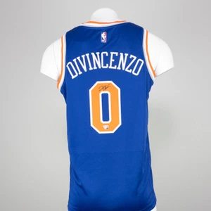 DONTE DIVINCENZO - New York Knicks #0 Custon Signed/Autographed Jersey - Picture 1 of 1
