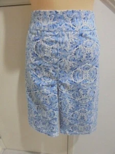 MILLERS SIZE 22 WHITE BLUE PULL ON SHORTS # - Picture 1 of 2