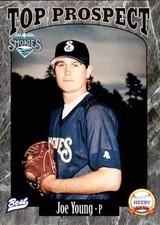 1997 Southern League Top Prospects Best #21 Joe Young Alberta Canada Card