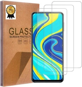 3-Pack For Xiaomi Redmi Note 9 Pro Tempered Glass Japanese Glass, 9H Hardness - Picture 1 of 7