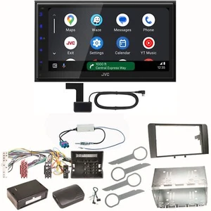 JVC KW-M695DBW Android Auto CarPlay Digitalradio Einbauset für Audi A3 8P 8PA - Bild 1 von 1