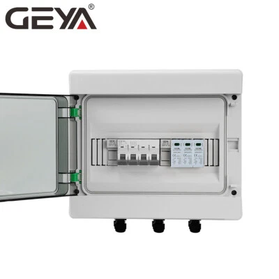 GEYA PV Combiner Box Plastic 15A 1string 1000VDC Circuit Breaker for Solar Panel - Image 1 of 4