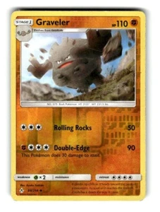 Pokemon Unbroken Bonds Graveler 88/214 Reverse Foil LP - Picture 1 of 4