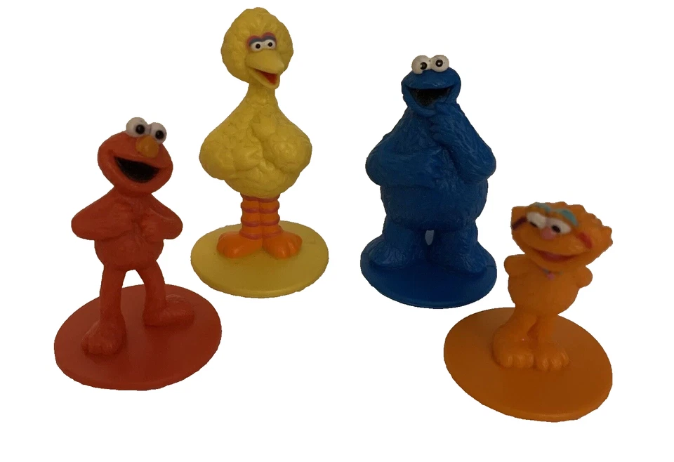 Sesame Street Chutes Ladders Lot Big Bird Elmo Cookie Monster Zoe Replacement - Image 1 of 4