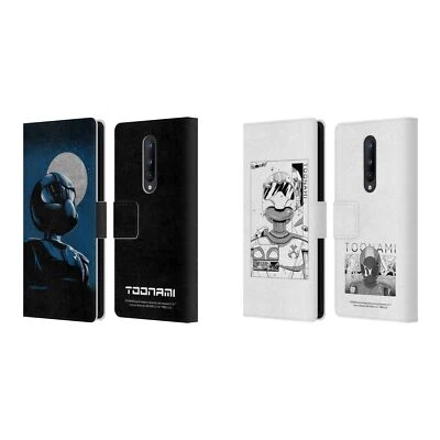 OFFICIAL TOONAMI GRAPHICS LEATHER BOOK WALLET CASE COVER FOR BLACKBERRY ONEPLUS - Image 1 of 4