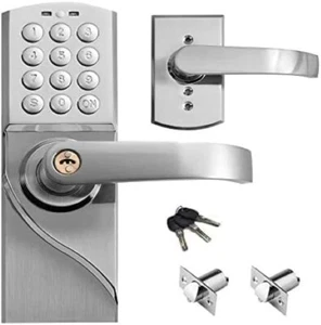keyless entry door lock deadbolt set - Picture 1 of 3