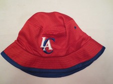 MITCHELL & NESS NBA THEN AND NOW REVERSIBLE BUCKET HAT LOS ANGELES CLIPPERS S/M
