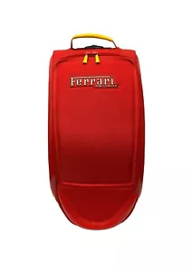 Ferrari Gearbox Trolley Travel Rolling Suitcase Red Yellow 23”x12” Rare - Picture 1 of 19