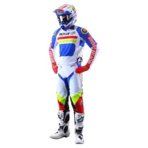 COMPLETO CROSS TROY LEE DESIGNS SEPRO DROP WHITE 30/M - Imagen 1 de 1