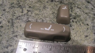 Hyundai Azera 2009 asiento eléctrico botón perilla ajustador lado del conductor OEM marrón Foto 1 de 2