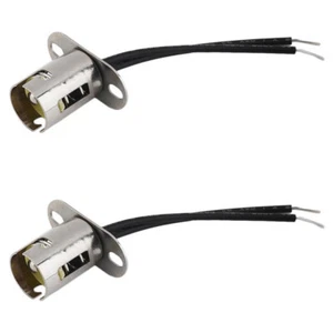 2X 1157 BAY15D Car Truck LED Light Bulb Socket Lamp Holder With Wire Connector - Foto 1 di 12