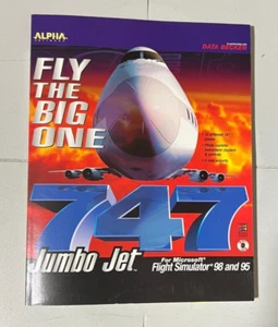 Fly the Big One 747 Jumbo Jet For Microsoft Flight Simulator 98 & 95 - Picture 1 of 3