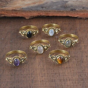 Moonstone Ring, 925 Sterling Silver Ring, Minimalist Ring, Ring for Women - Picture 1 of 9