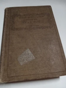 1899 Scott's IVANHOE with outline by Mae Schreiber - Eclectic English Classics - Picture 1 of 5