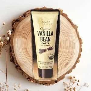 Taylor & Colledge Organic Vanilla Bean Paste w/ Seeds USDA Organic Best by 01/28 - Picture 1 of 1