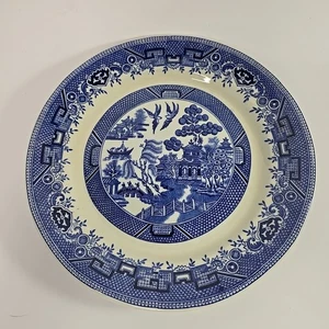 Shenango China Blue Willow Restaurant Ware - 9" Plate - Picture 1 of 6