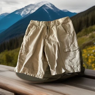 Wolverine Shorts Mens 34 Brown Workwear Work Cargo Carpenter  40% Nylon - Image 1 of 3