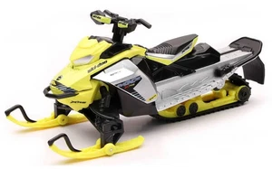 NewRay 1:20 Scale Mini Die Cast Toy Ski-Doo MXZ X-RS Snowmobile Yellow - Picture 1 of 1